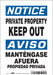 Safety Sign 10 in x 7 in Vinyl