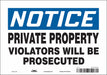 Safety Sign 7 in x 10 in Vinyl
