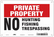 Safety Sign 7 in x 10 in Aluminum