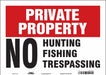 Safety Sign 10 in x 14 in Vinyl