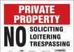 Safety Sign 10 inx14 in Vinyl