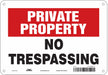 Safety Sign 7 in x 10 in Aluminum