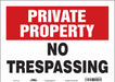 Safety Sign 10 inx14 in Vinyl