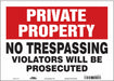 Safety Sign 10 in x 14 in Vinyl