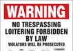 Safety Sign 10 in x 14 in Vinyl