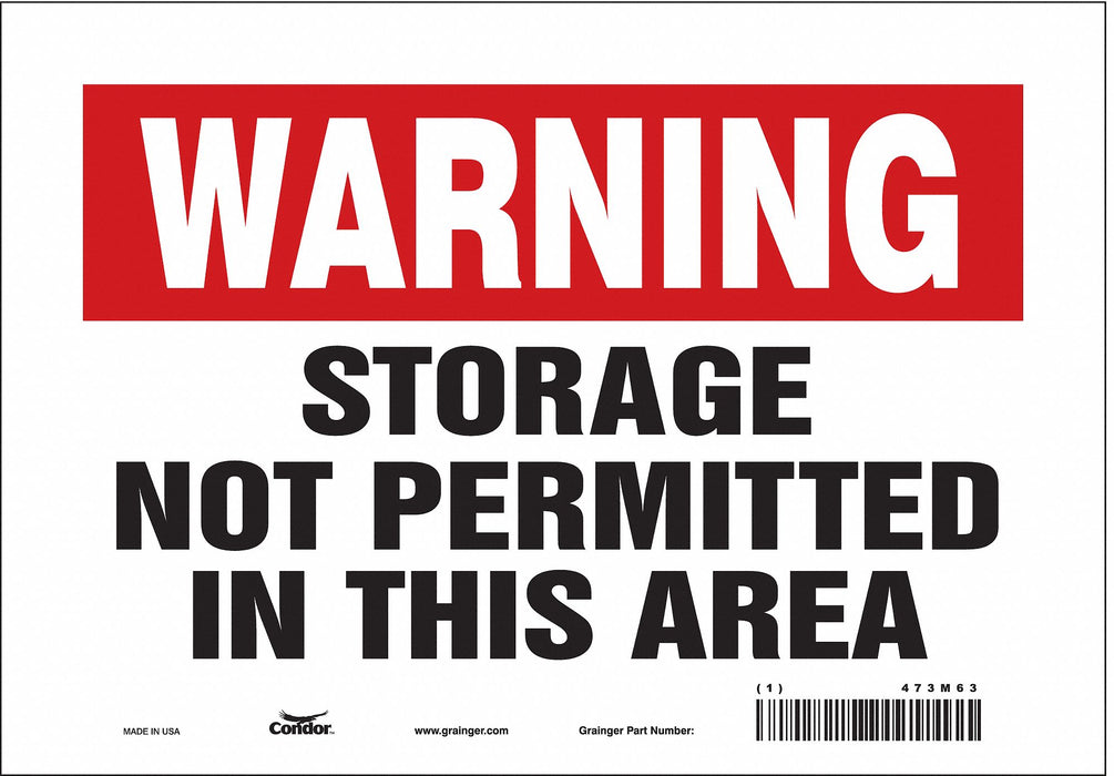 Safety Sign 7 in x 10 in Vinyl