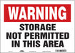 Safety Sign 10 in x 14 in Vinyl