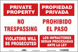 Safety Sign 12 inx18 in Vinyl
