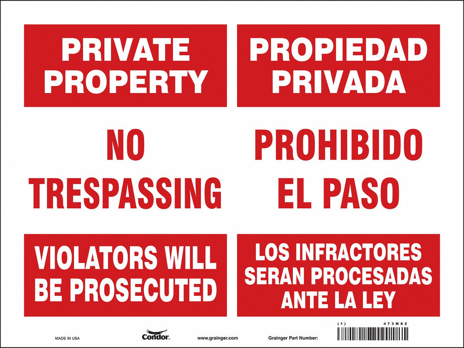 Safety Sign 18 inx24 in Vinyl
