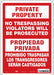 Safety Sign 14 inx10 in Aluminum
