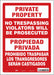 Safety Sign 14 in x 10 in Vinyl