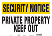 Safety Sign 14 in x 20 in Vinyl
