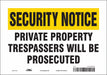 Safety Sign 7 inx10 in Vinyl