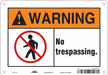 Safety Sign 7 in x 10 in Aluminum