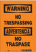 Safety Sign 10 in x 7 in Vinyl