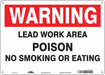 J8395 Safety Sign 10 inx14 in Aluminum