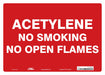 Safety Sign 10 in x 14 in Vinyl