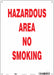 Safety Sign 14 in x 10 in Polyethylene