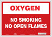 Safety Sign 10 in x 14 in Aluminum