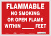 Safety Sign 10 inx14 in Aluminum