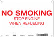 Safety Sign 7 in x 10 in Aluminum