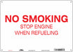 Safety Sign 10 inx14 in Aluminum