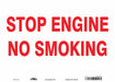Safety Sign 10 inx14 in Vinyl