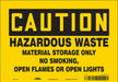 Safety Sign 7 inx10 in Vinyl