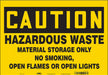 Safety Sign 14 inx20 in Vinyl