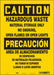 Safety Sign 14 in x 10 in Vinyl