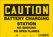 Safety Sign 7 inx10 in Vinyl