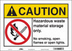 Safety Sign 10 in x 14 in Vinyl