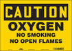 J8413 Safety Sign 10 inx14 in Vinyl