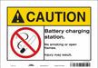 Safety Sign 7 inx10 in Vinyl