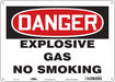 Safety Sign 10 inx14 in Polyethylene