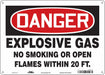 Safety Sign 10 in x 14 in Polyethylene