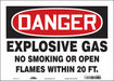 Safety Sign 10 inx14 in Vinyl