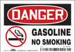 Safety Sign 3 1/2 inx5 in Vinyl