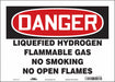 Safety Sign 10 in x 14 in Vinyl