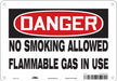 Safety Sign 7 in x 10 in Polyethylene