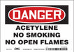 Safety Sign 5 inx7 in Vinyl