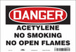 Safety Sign 7 inx10 in Vinyl