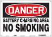 Safety Sign 10 in x 14 in Aluminum