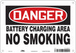 Safety Sign 7 inx10 in Polyethylene