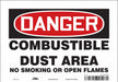 Safety Sign 7 in x 10 in Vinyl