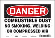 Safety Sign 7 in x 10 in Vinyl