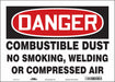 Safety Sign 10 inx14 in Vinyl