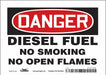 Safety Sign 5 inx7 in Vinyl