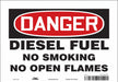 Safety Sign 7 inx10 in Vinyl