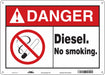 Safety Sign 10 in x 14 in Aluminum
